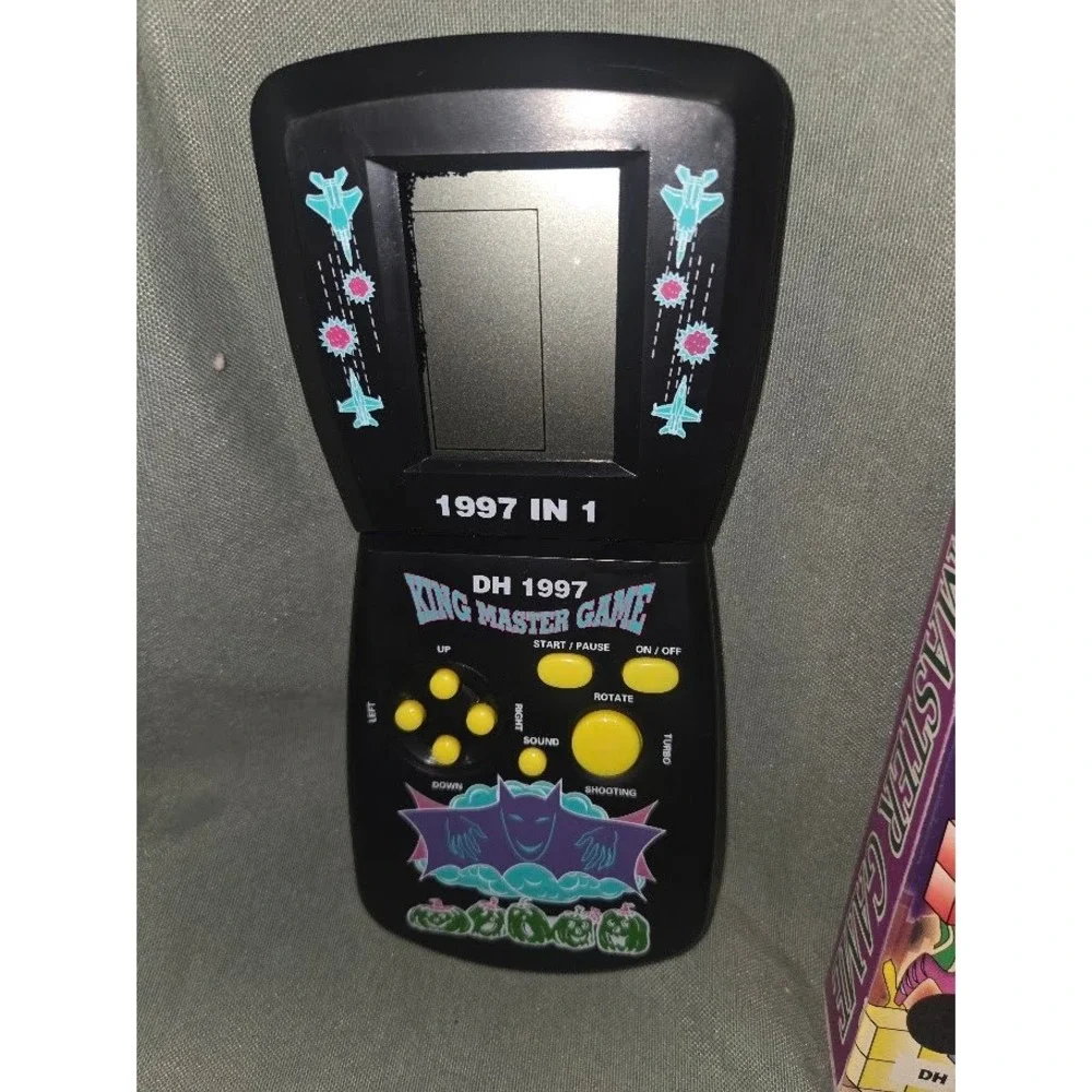 DH 1997 King Master Game 1997 in 1 Handheld LCD Brick Game Console with Box